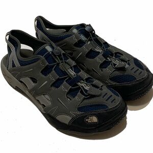 The North Face Men's gray and Navy Sandals